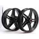 Carbon fiber wheel set